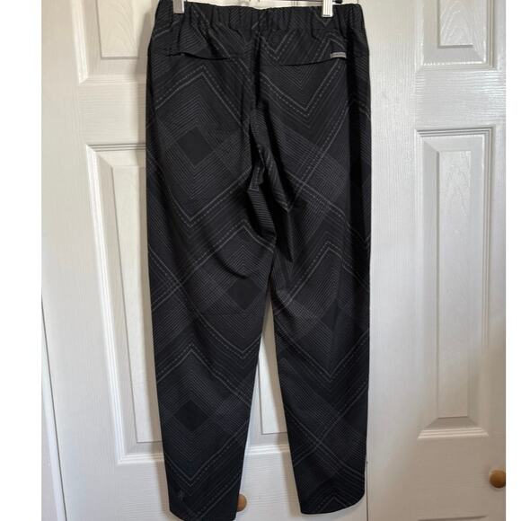 Royal Robbins NWT black patterned spotless traveler trouser pants size 2 - Picture 5 of 10